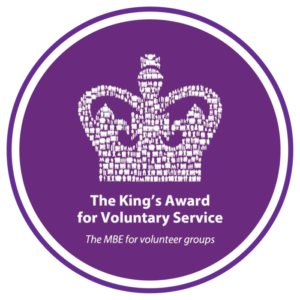 Kings award for voluntary service logo